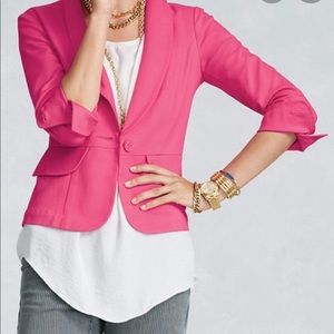 CAbi Power Pink jacket. Size 8